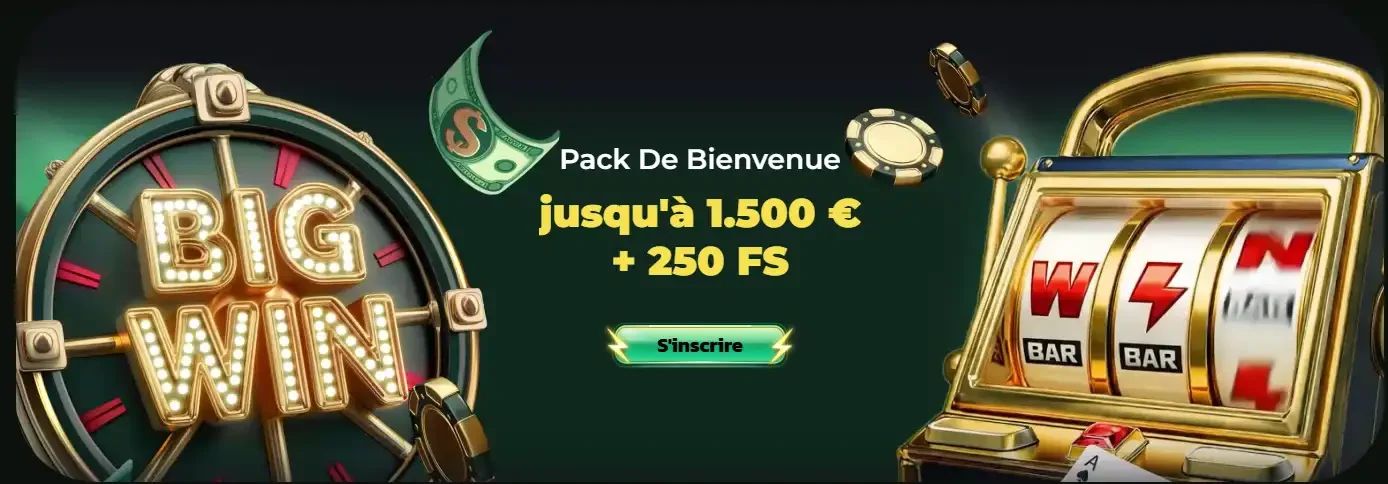 Winbeatz Casino France — bonus de bienvenue €1.500 + 250 Free Spins